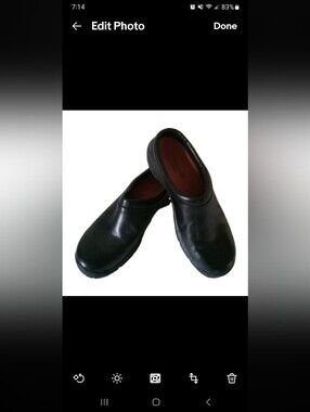 Merrell Encore Black Leather Clogs Mules 9.5